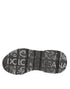 Dolce & Gabbana White Silver DAYMASTER Leather Sneakers Men Shoes